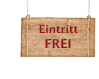 Eintritt